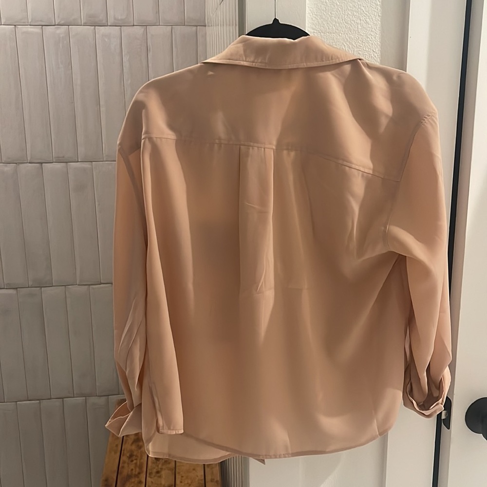 Boxy Button Up Blouse - Picture 4 of 4